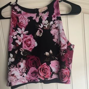 Floral Crop Top